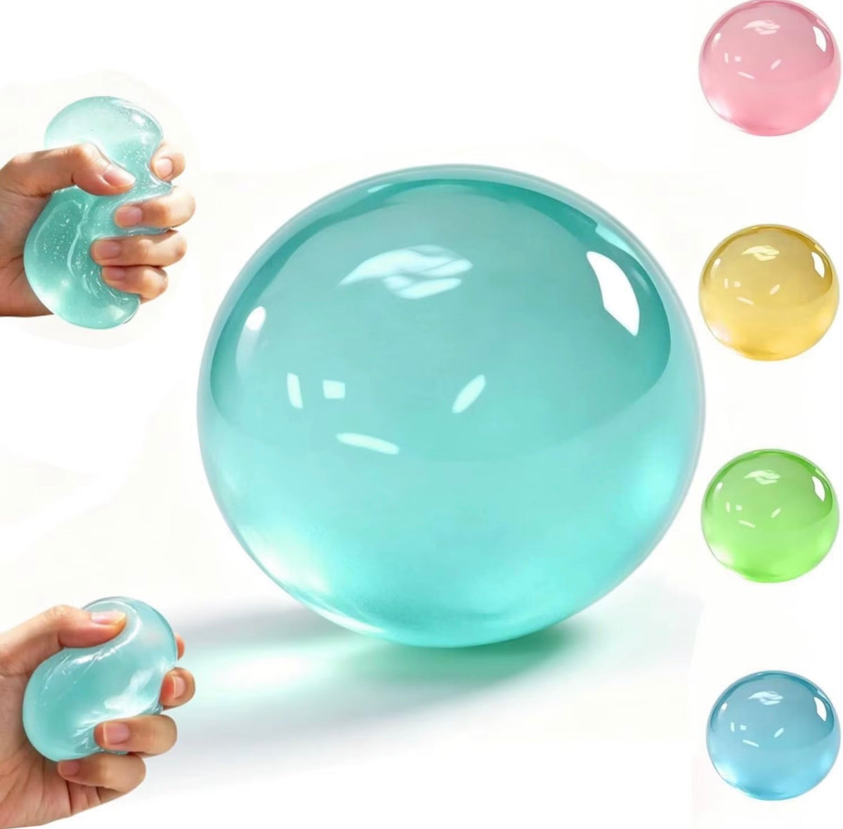 Coconut Oil Ball Squishy