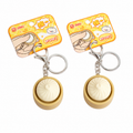Dumpling Clicker Fidget Key Chain