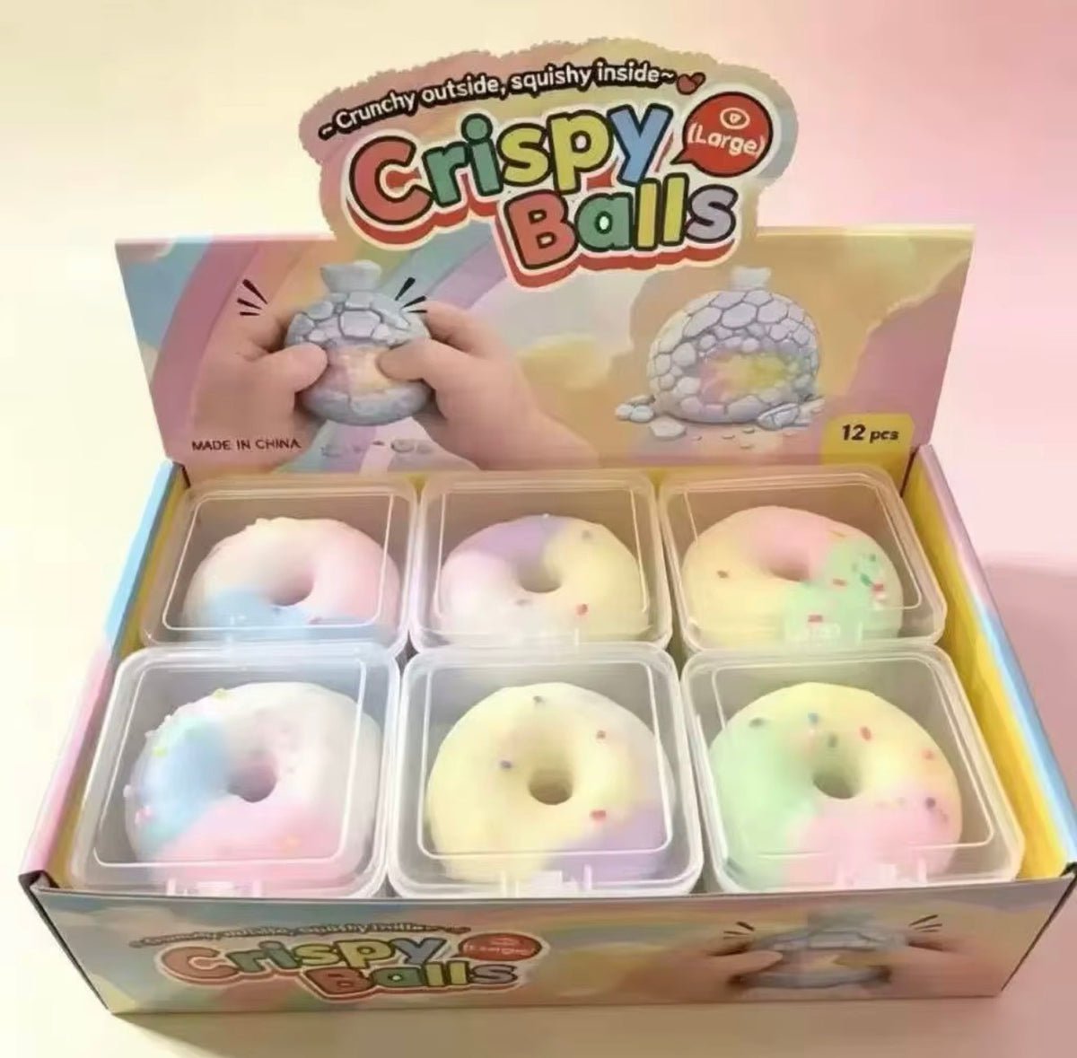 Wax Cracking Donut Squishy