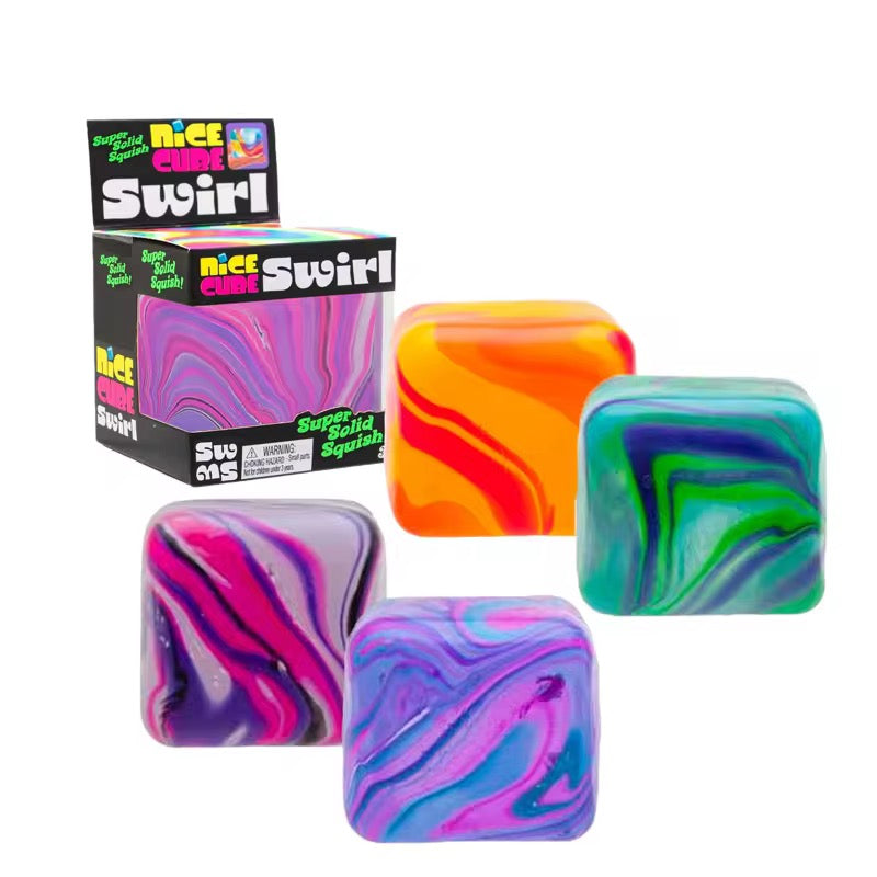 Nice SWIRL Cube Squishy
